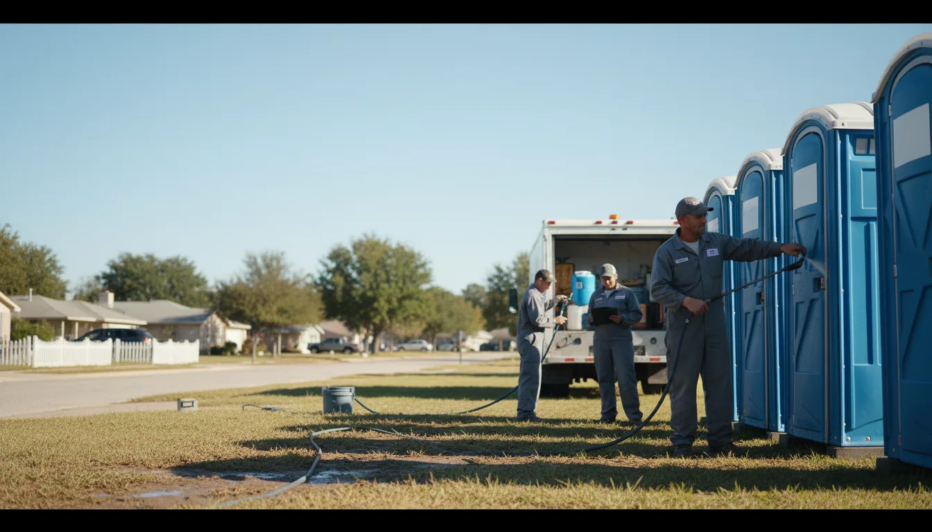 Long-Term Portable Toilet Rental in Hollywood, MD near me
